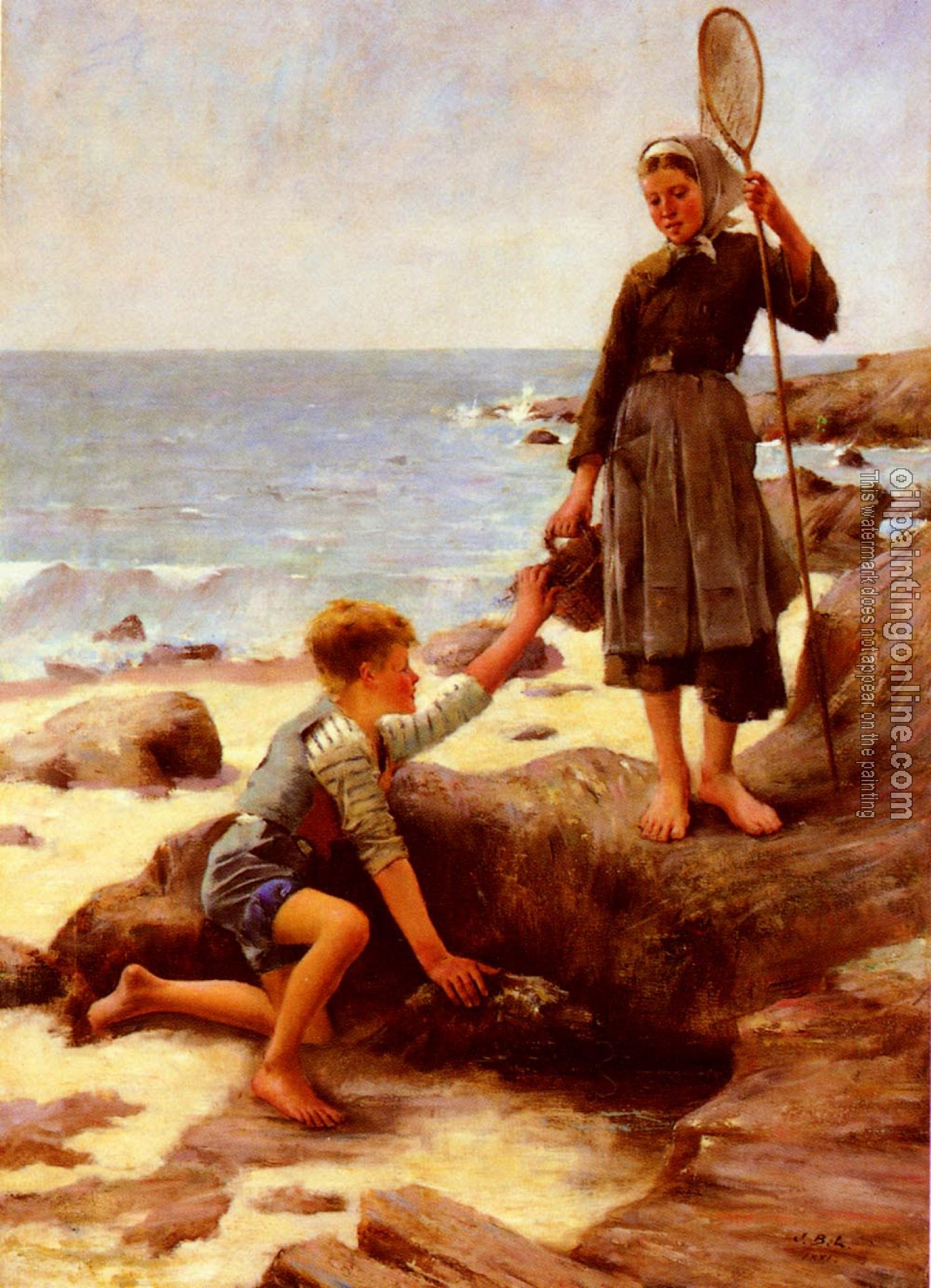 Jules Bastien-Lepage - Les Enfants Pecheurs